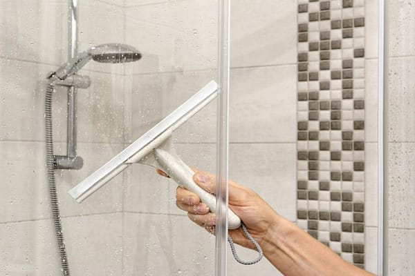 Come eliminare il calcare sul vetro della doccia