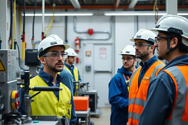 Misure preventive di sicurezza sul lavoro per ridurre gli infortuni industriali