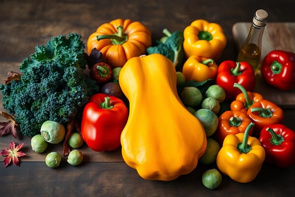 Ricette semplici per piatti salutari con ingredienti di stagione