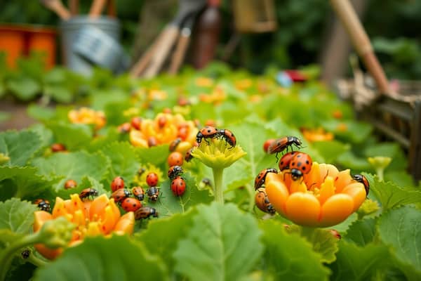 Come utilizzare insetti nell’agricoltura biologica per controllo dei parassiti