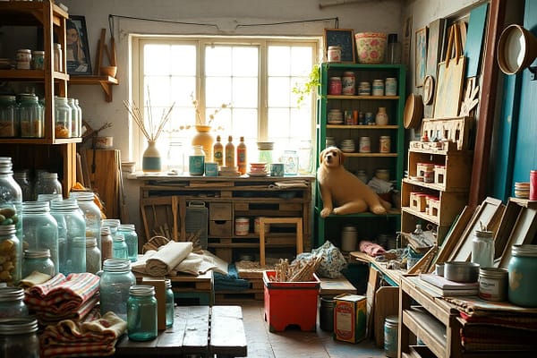Come utilizzare materiali di recupero per l’artigianato creativo
